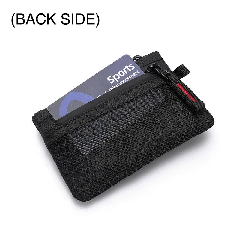 Mini Portefeuille RFID Nylon Mixte - Porte-Monnaie Compact | MDN