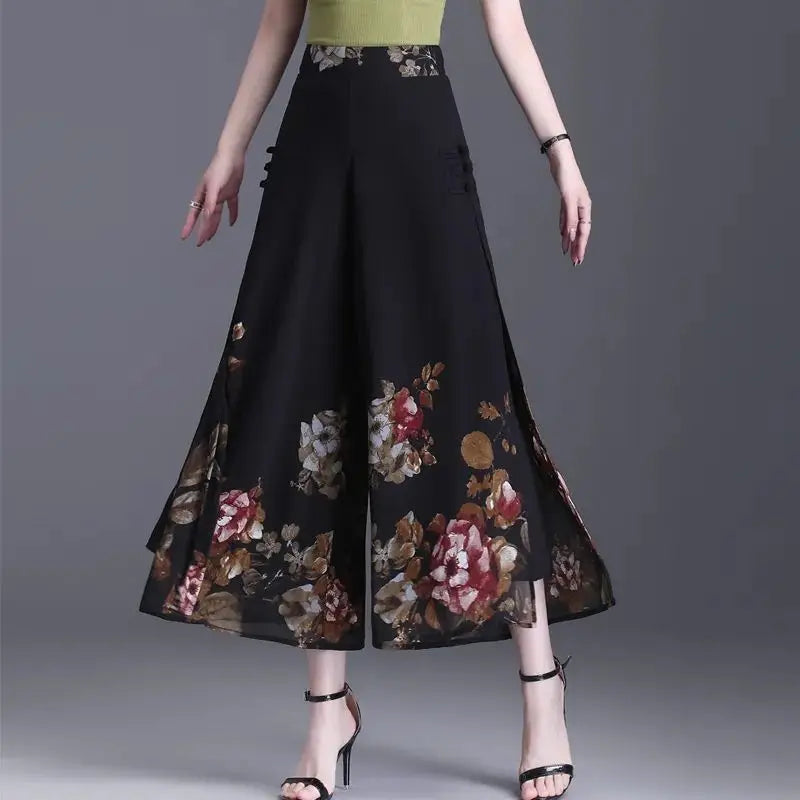 Pantalon Large Taille Haute Vintage | MDN Store