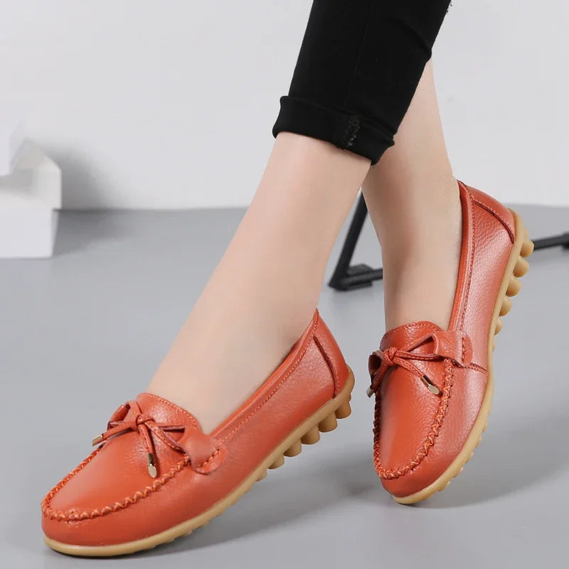 Ballerines Cuir Souple Confort Femme | MDN Store