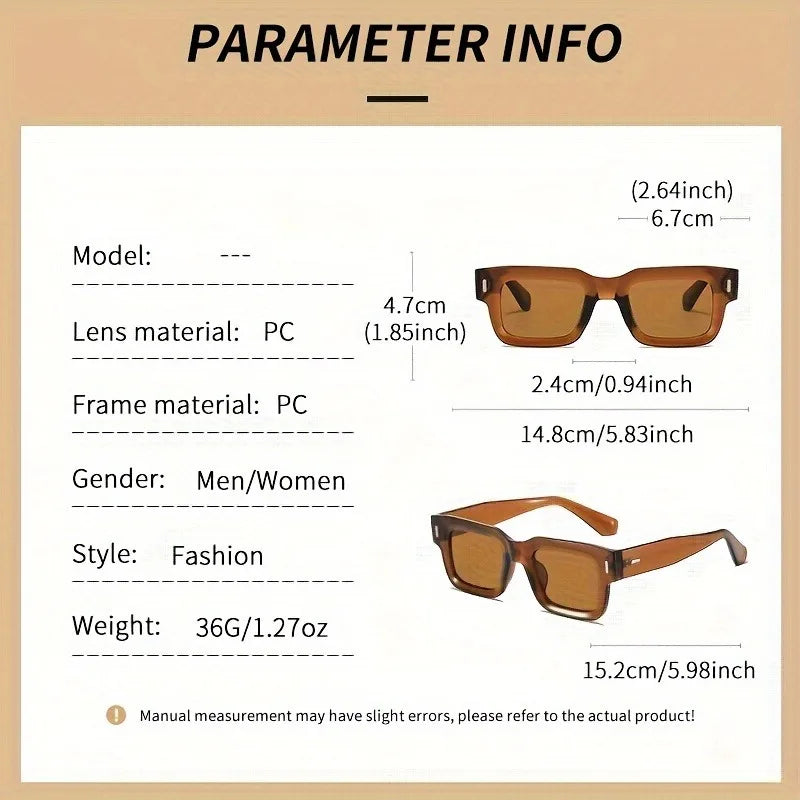 Lunettes Soleil Rectangle Léopard | MDN Store