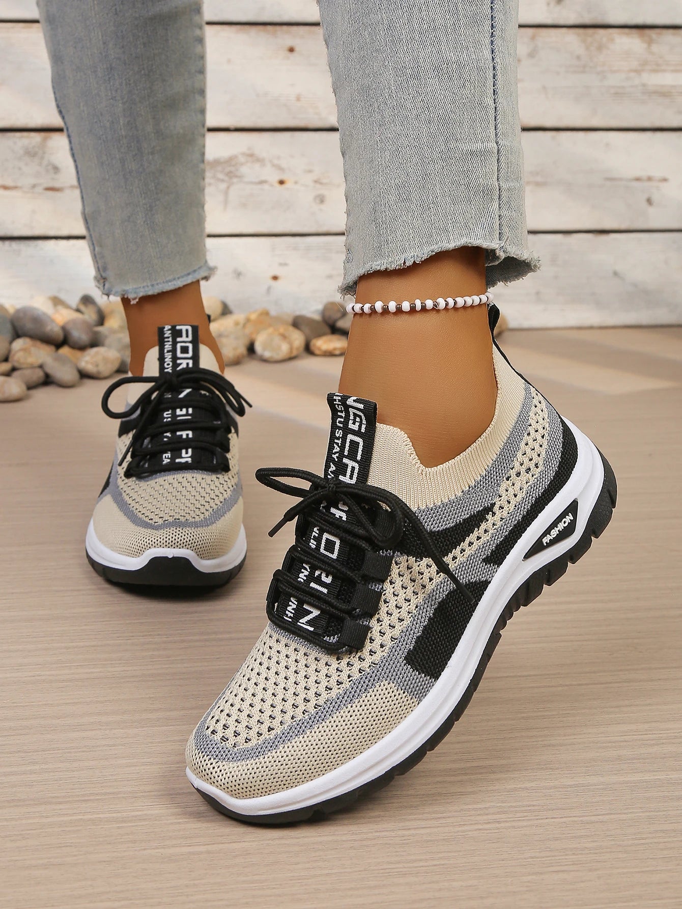 Baskets Bicolores Décontractées Femme Été | MDN Store 25