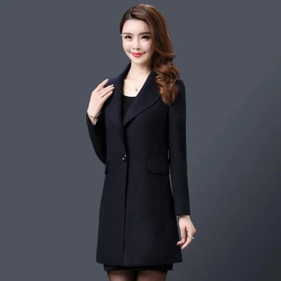 Manteau 4XL taille Wine red color femme - MDN Store 25