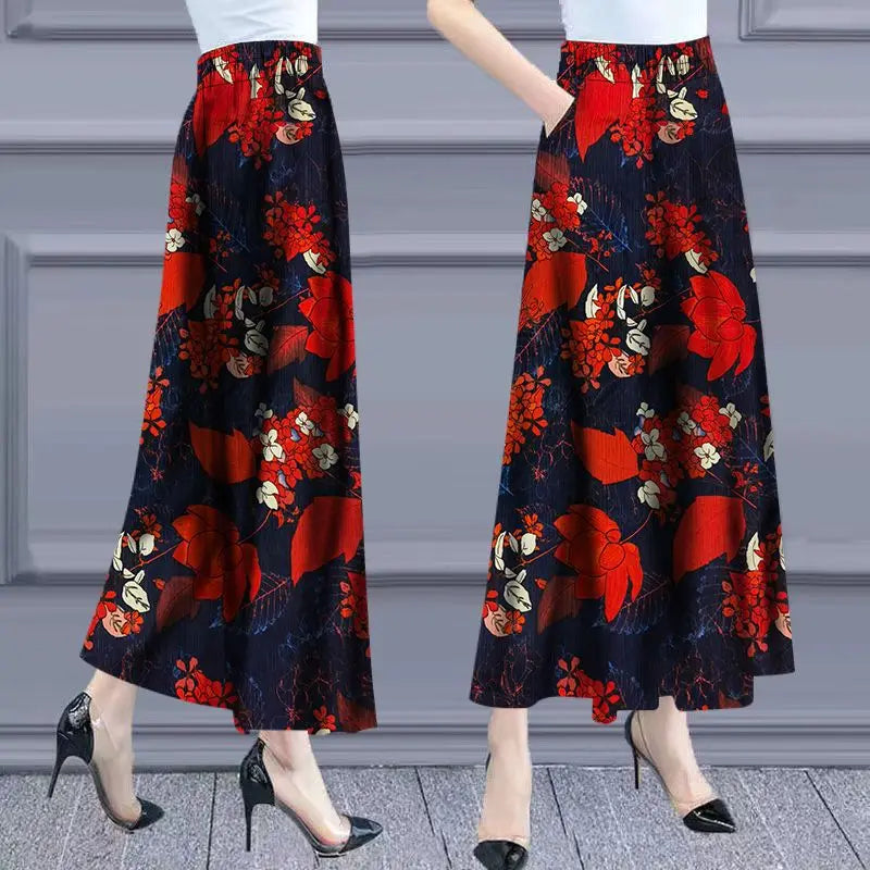 Pantalon Large Vintage Y2K Imprimé | MDN Store