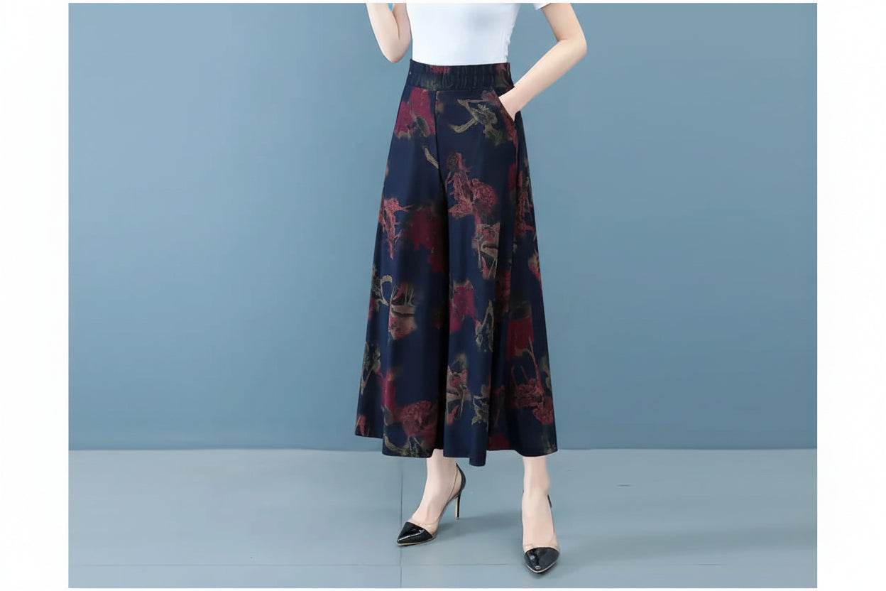Pantalon Large Vintage Y2K Imprimé | MDN Store