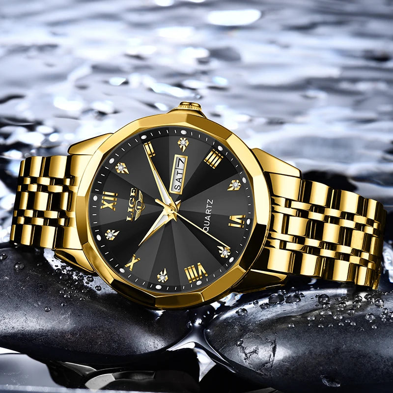 Montre Femme LIGE Quartz Acier Inoxydable | MDN Store