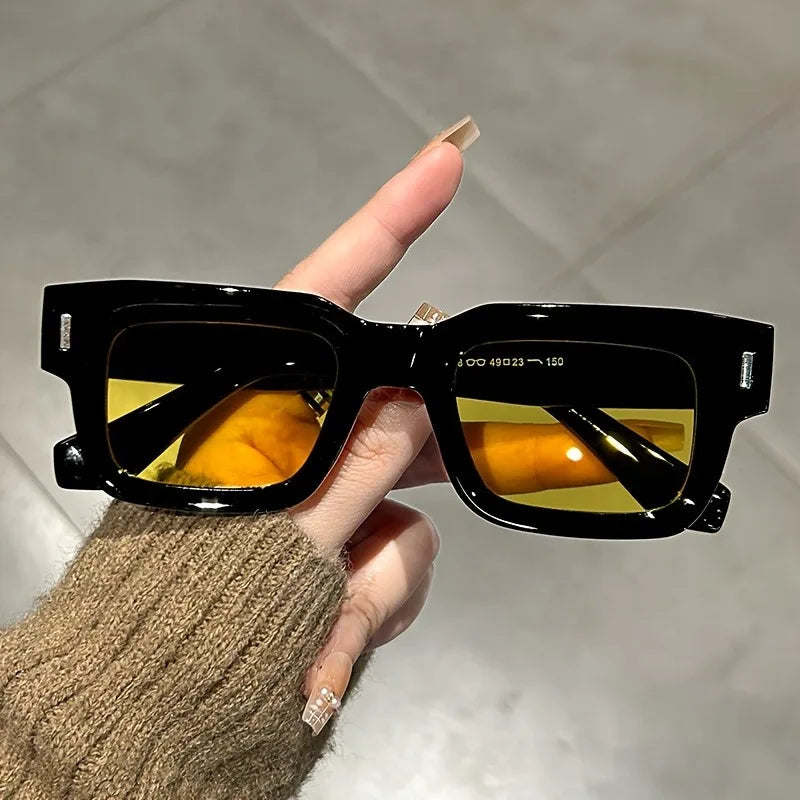Lunettes Soleil Rectangle Léopard | MDN Store