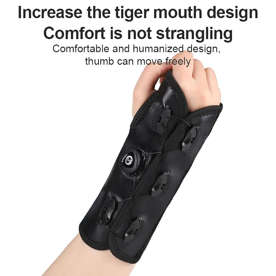 Attelle Poignet Ajustable Plaque Acier Protection Tendon | MDN Store