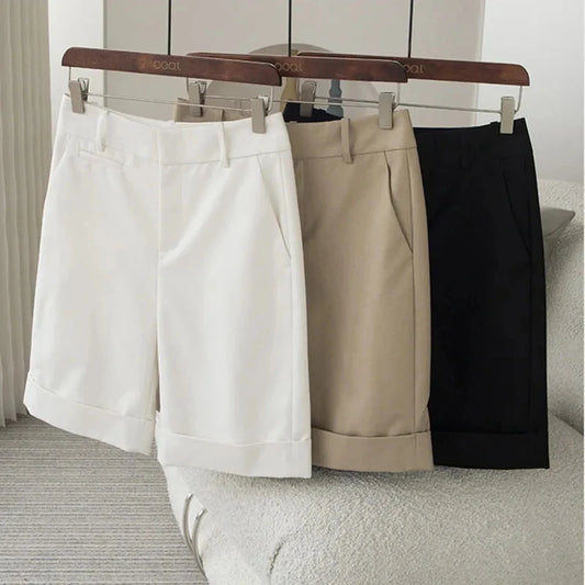 Short Cargo Femme Taille Haute Casual | MDN