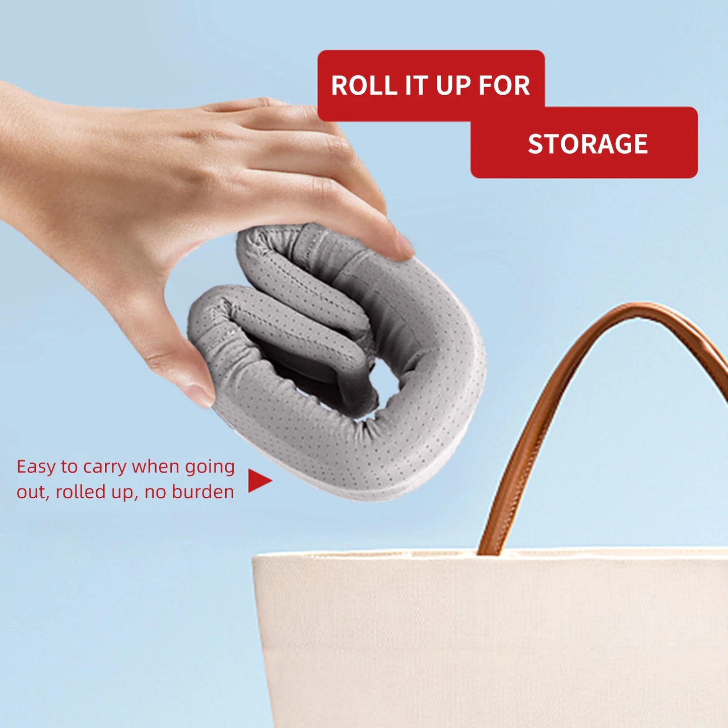 Collier Cervical Mousse Ajustable - Support Nuque avec Housse de Rechange | MDN