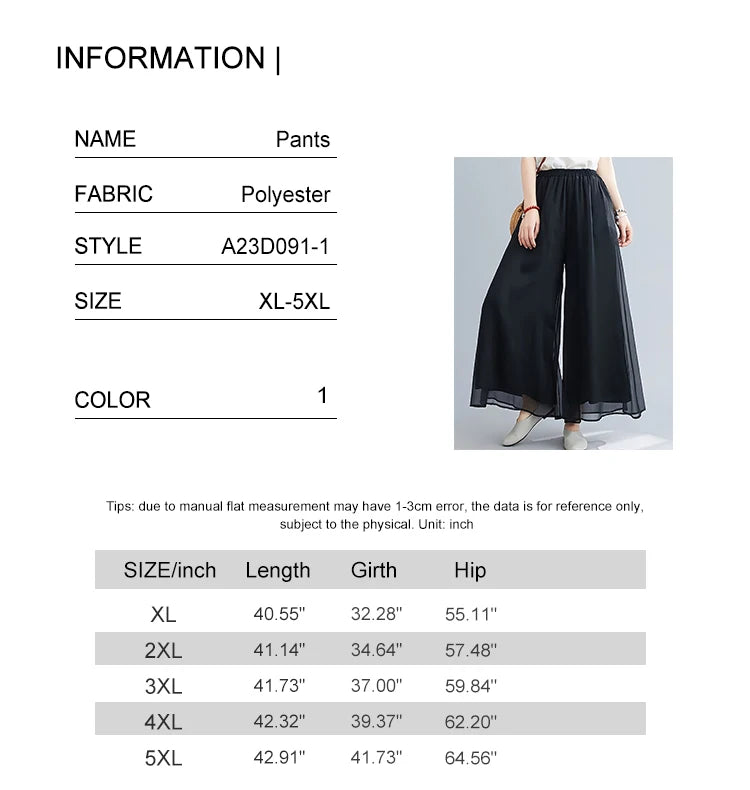 Pantalon Femme Double Couche Mousseline Bleu | MDN Store