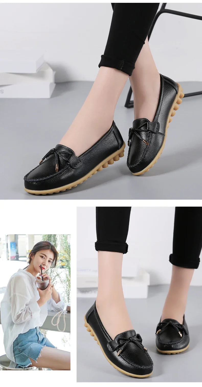 Ballerines Cuir Souple Confort Femme | MDN Store