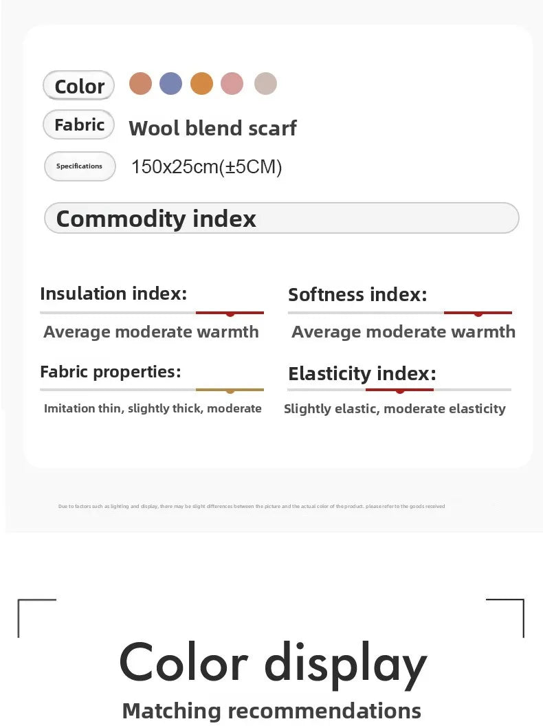 Écharpe Laine Lapin Brodé Beige | MDN