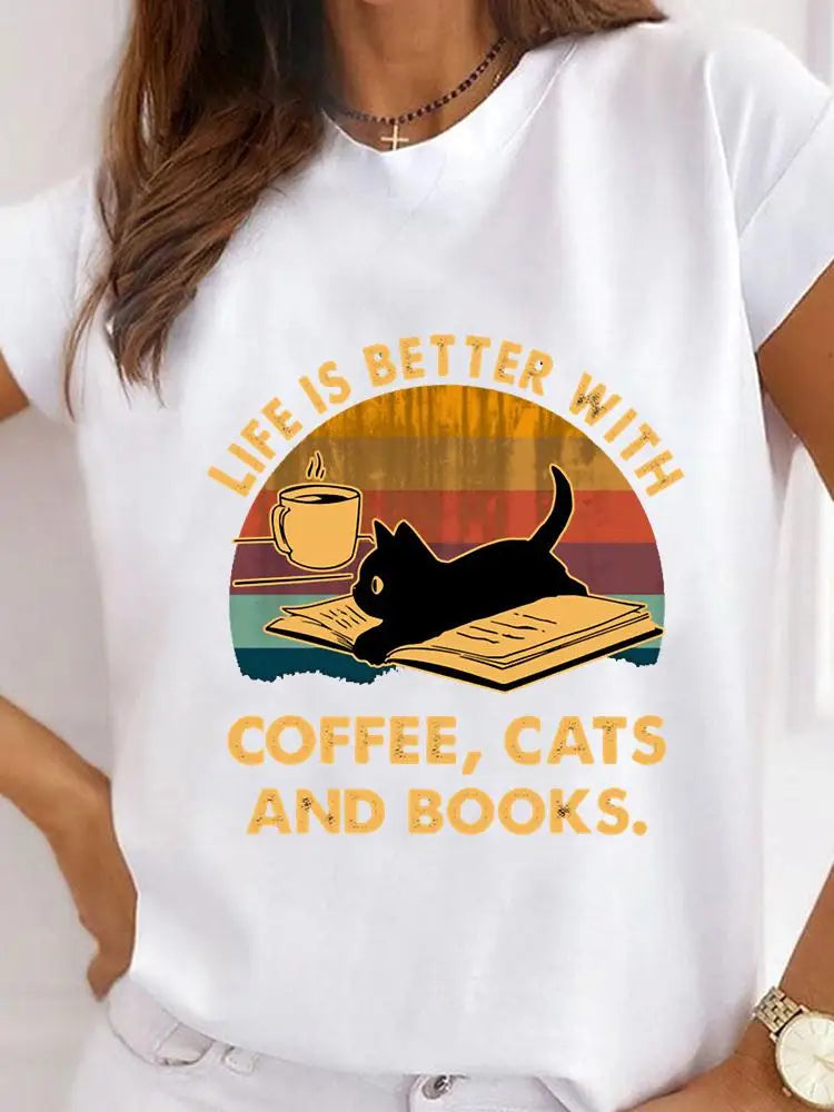 T-Chemise Patte Léopard Chat Chien Femme | MDN Store