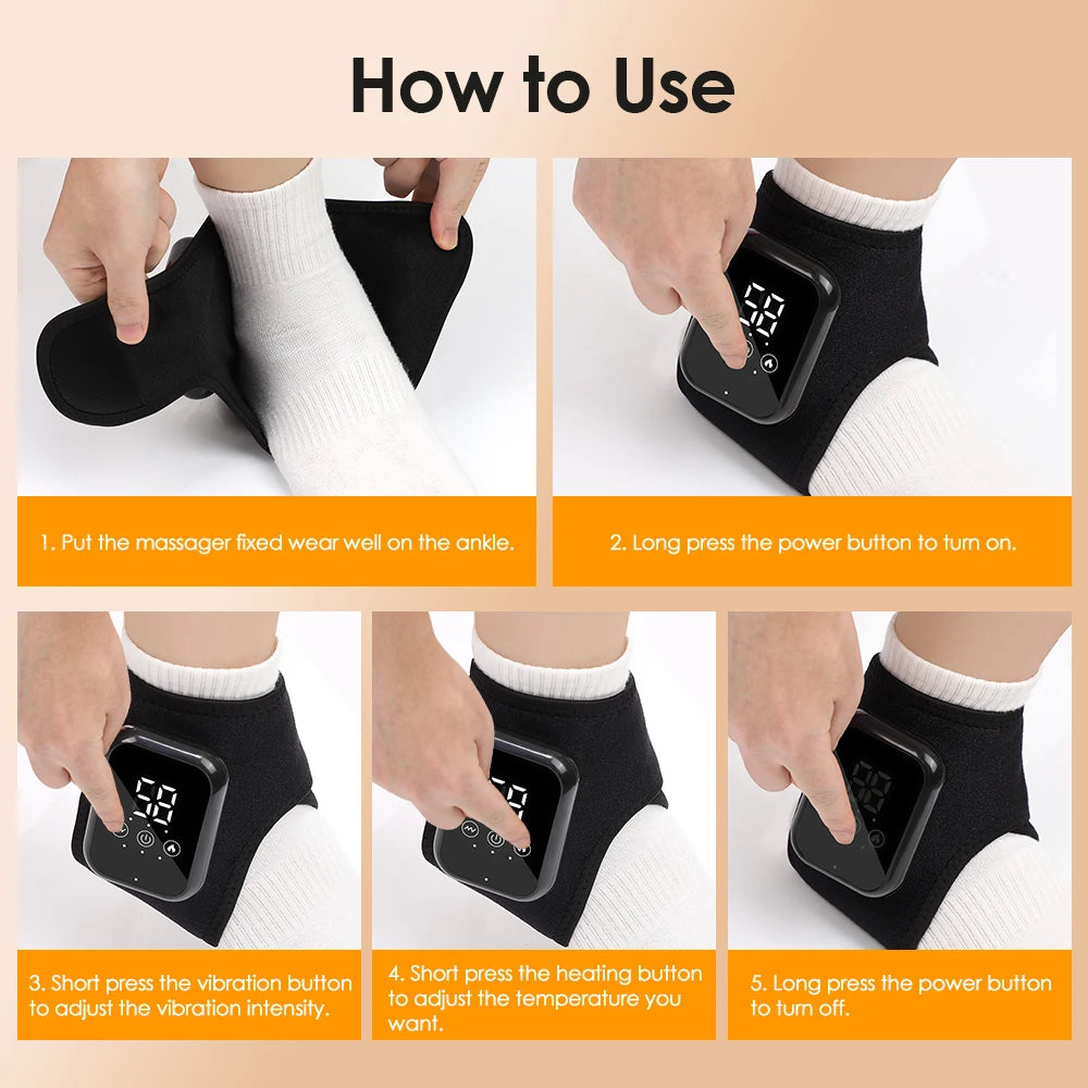 Masseur Chauffant Cheville Sans Fil USB Lot 2 | MDN Store