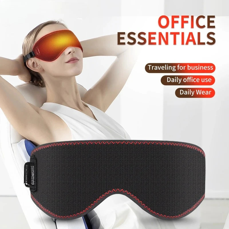 Masque Chauffant Yeux Électrique - Fatigue Oculaire, Cernes & Sommeil | MDN Store 25