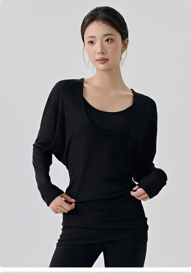 Top Fitness Femme Col U Sexy Pilates Yoga Sport | MDN Store