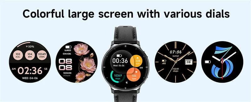 Montre Connectée AMOLED 1.32" Lampe Torche Bluetooth | MDN