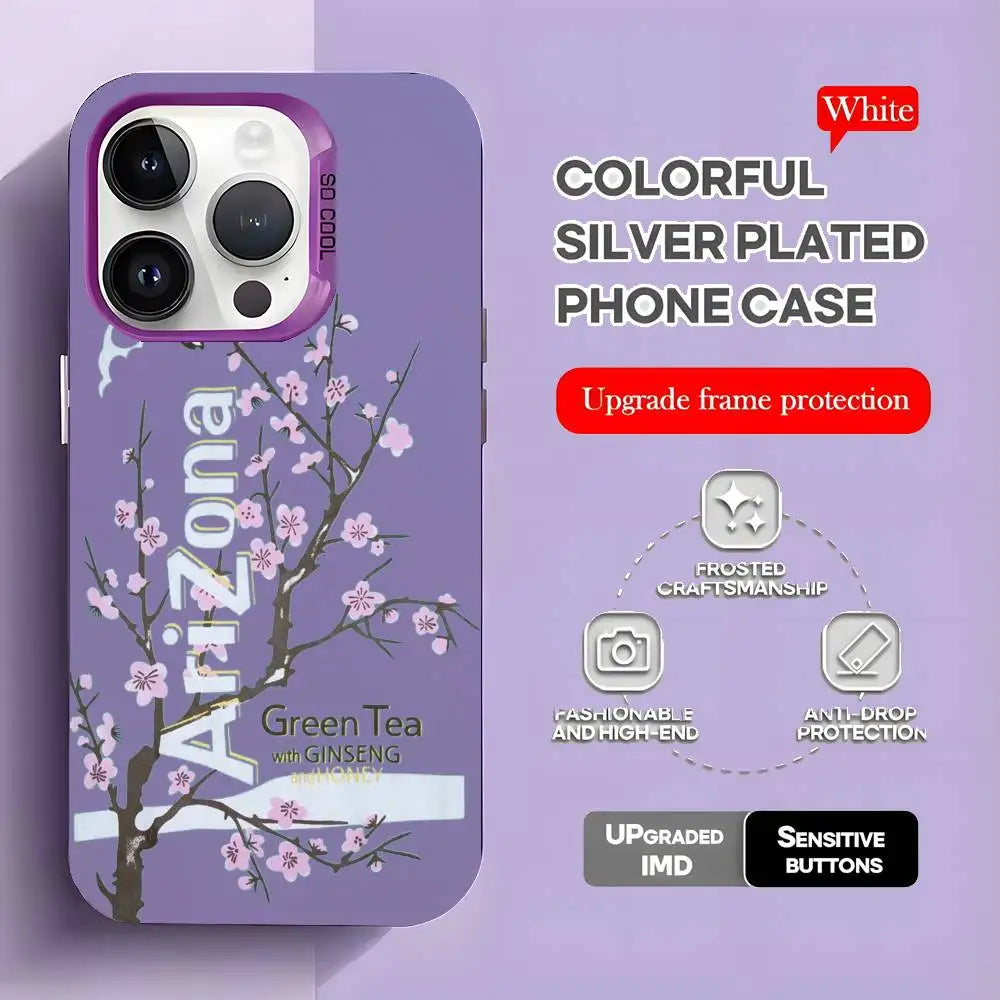 Coque iPhone Arizona Iced Tea Vaporwave Aesthetic - 16 15 14 13 | MDN Store