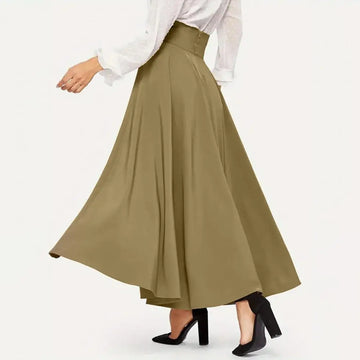 Jupe Longue Femme Taille Haute Élégante | MDN Store
