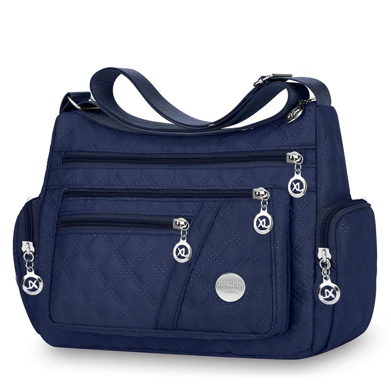 Sac Bandouliere Carre Unisexe Nylon Grande Capacite Style Oxford | MDN Store 25