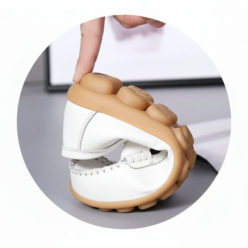 Chaussures Cuir Confort Slip-On Respirantes | MDN