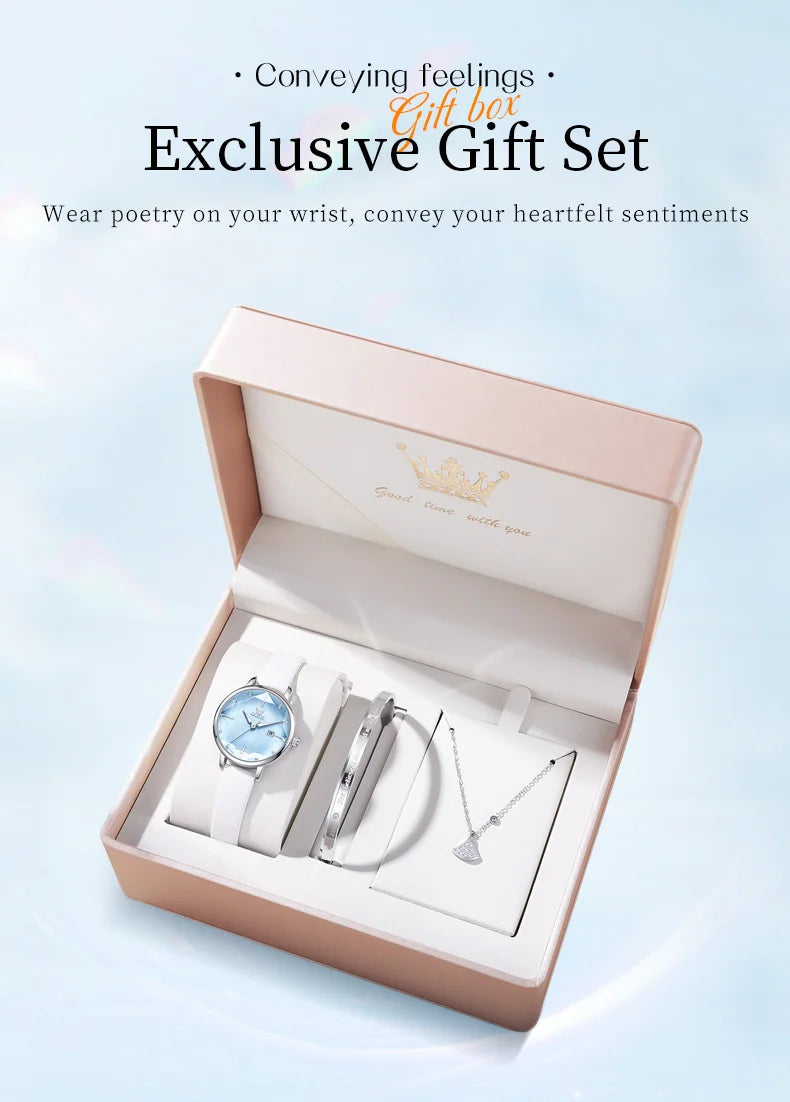 Montre Femme OLEVS Mécanique Automatique Saphir | MDN