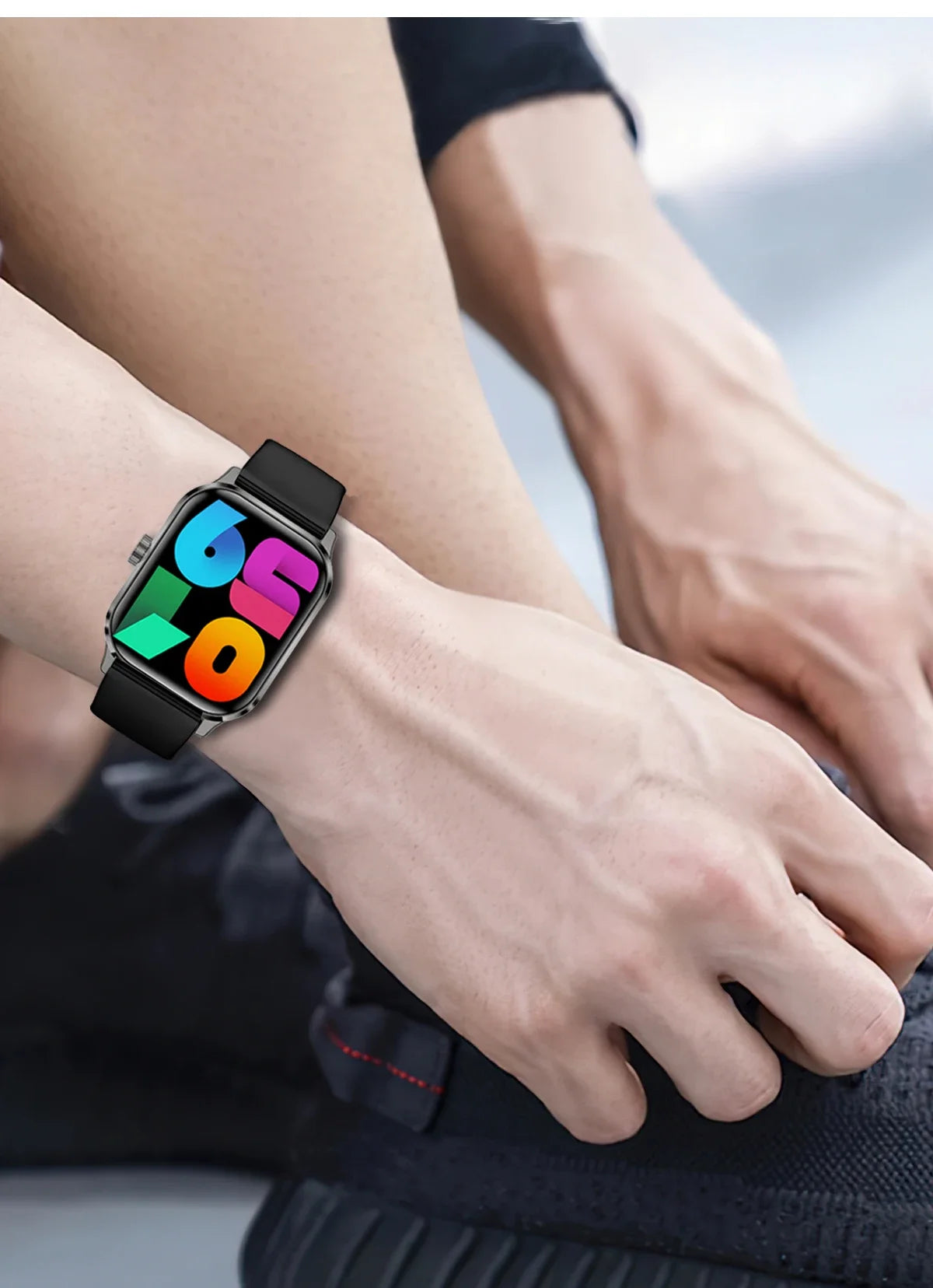 Montre Connectée Ultra-Fine 1.99" Appels Bluetooth GPS | MDN Store