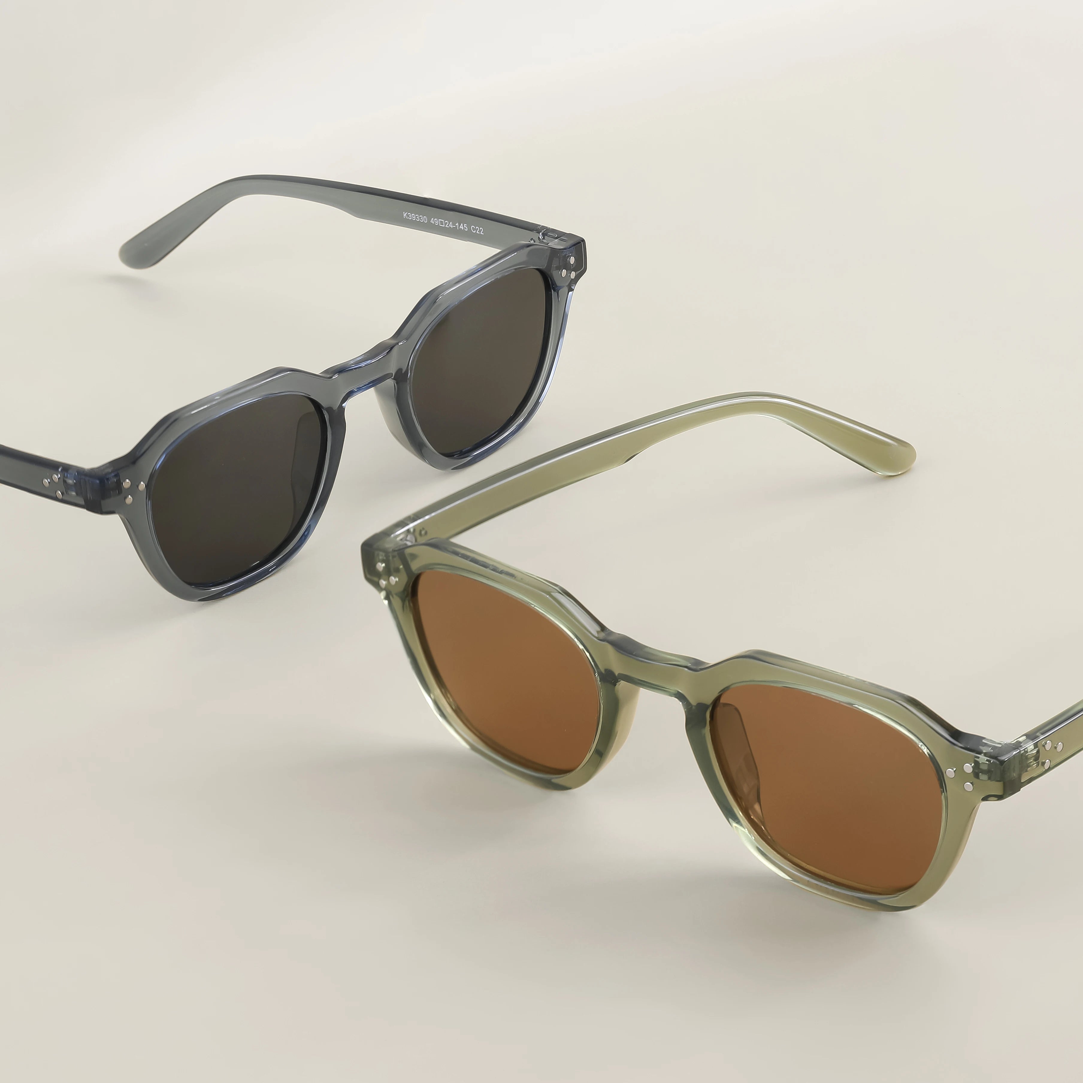 CATERSIDE Lunettes de Soleil Polarisées Rétro Femme Monture TR90 Ultra-Légère UV400 | MDN Store 25