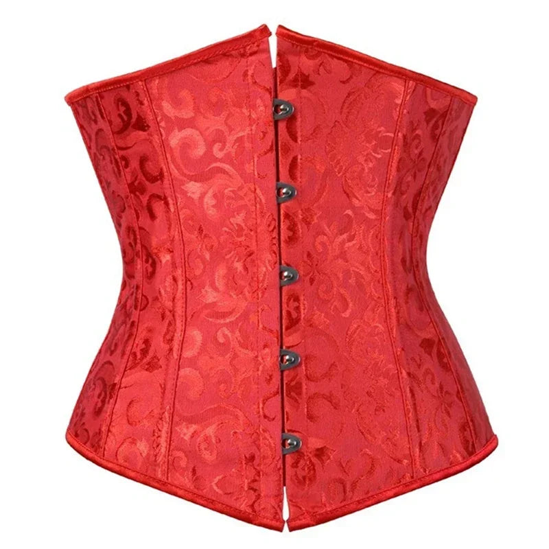 Corset Sous-Poitrine Jacquard Floral | MDN Store