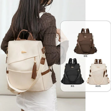 Sac à Dos Nylon Anti-Vol Pompon | MDN Store