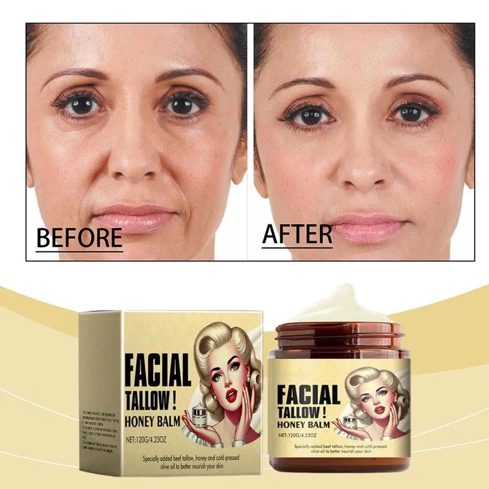 Baume Suif de Bœuf Miel Fouetté Hydratant Visage Corps Bio | MDN Store