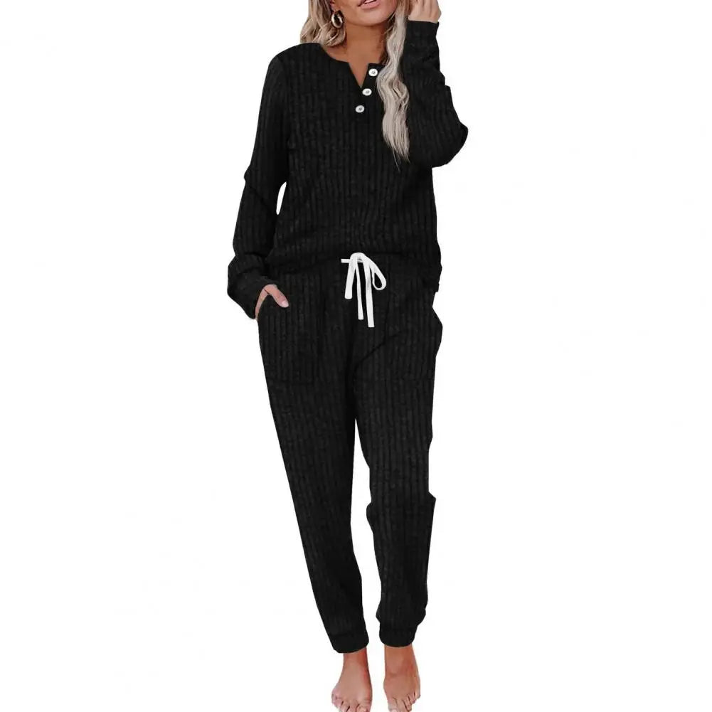 Ensemble Pyjama Femme Côtelé Confort | MDN Store