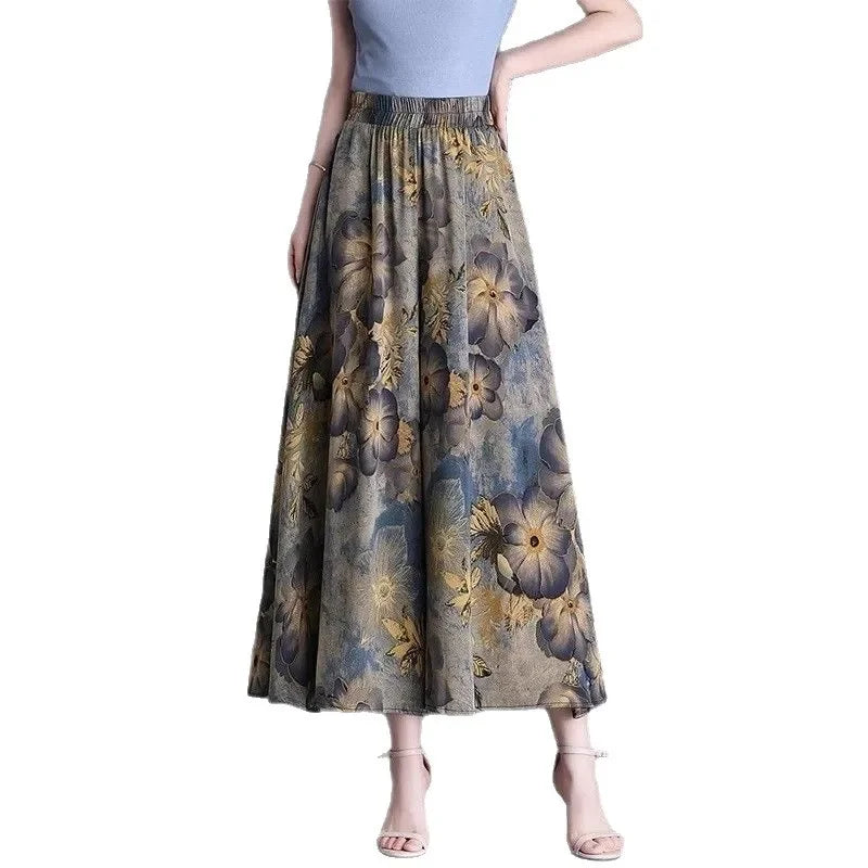 Jupe-Pantalon Femme Évasée Noire Protection Solaire | MDN Store