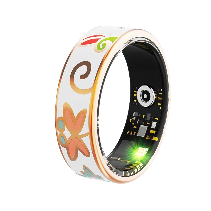 Bague Connectée Émail Coloré Santé Sommeil Sport Femme | MDN Store