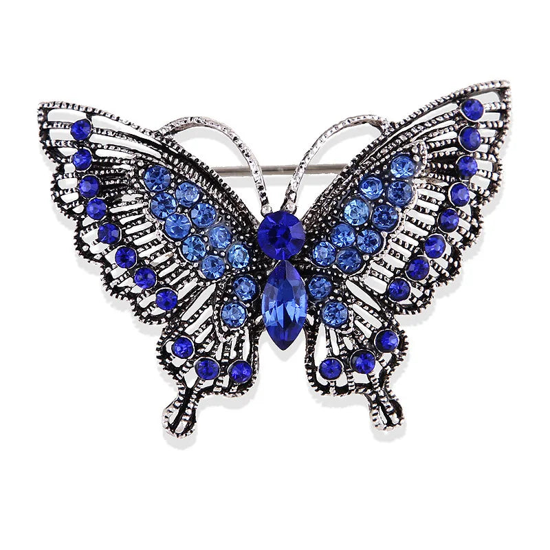 Broche Papillon Baroque Vintage Pin Badge Élégant | MDN