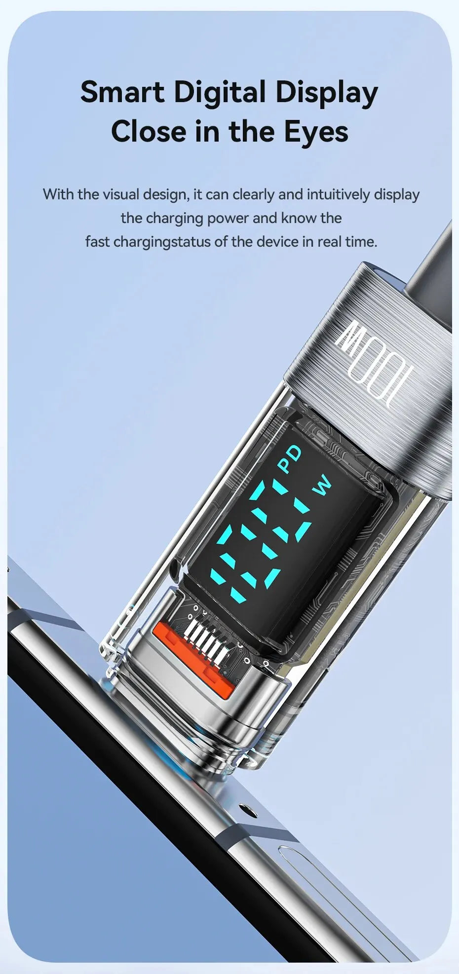 toocki-cable-usb-type-c-vers-type-c-100w-affichage - MDN Store 25