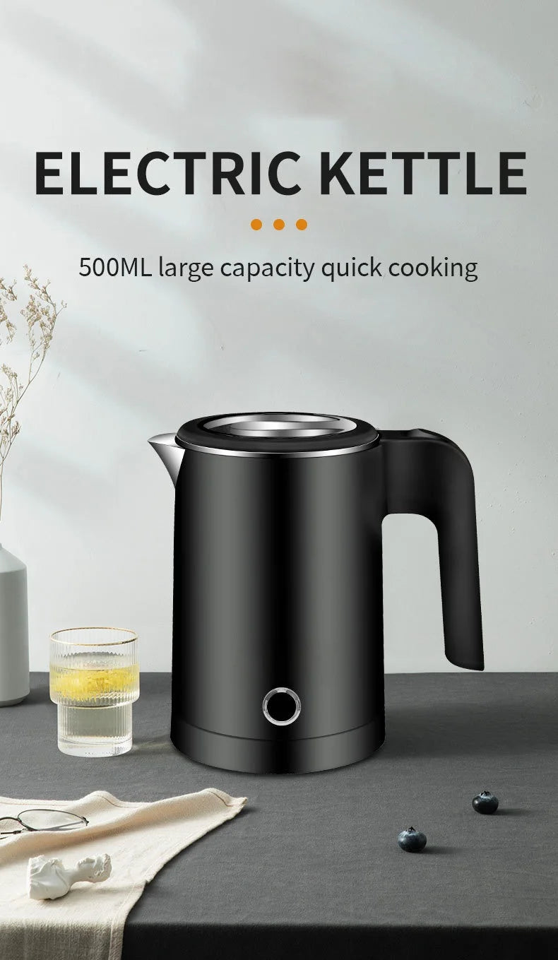 Bouilloire Électrique Portable 500ML Voyage | MDN