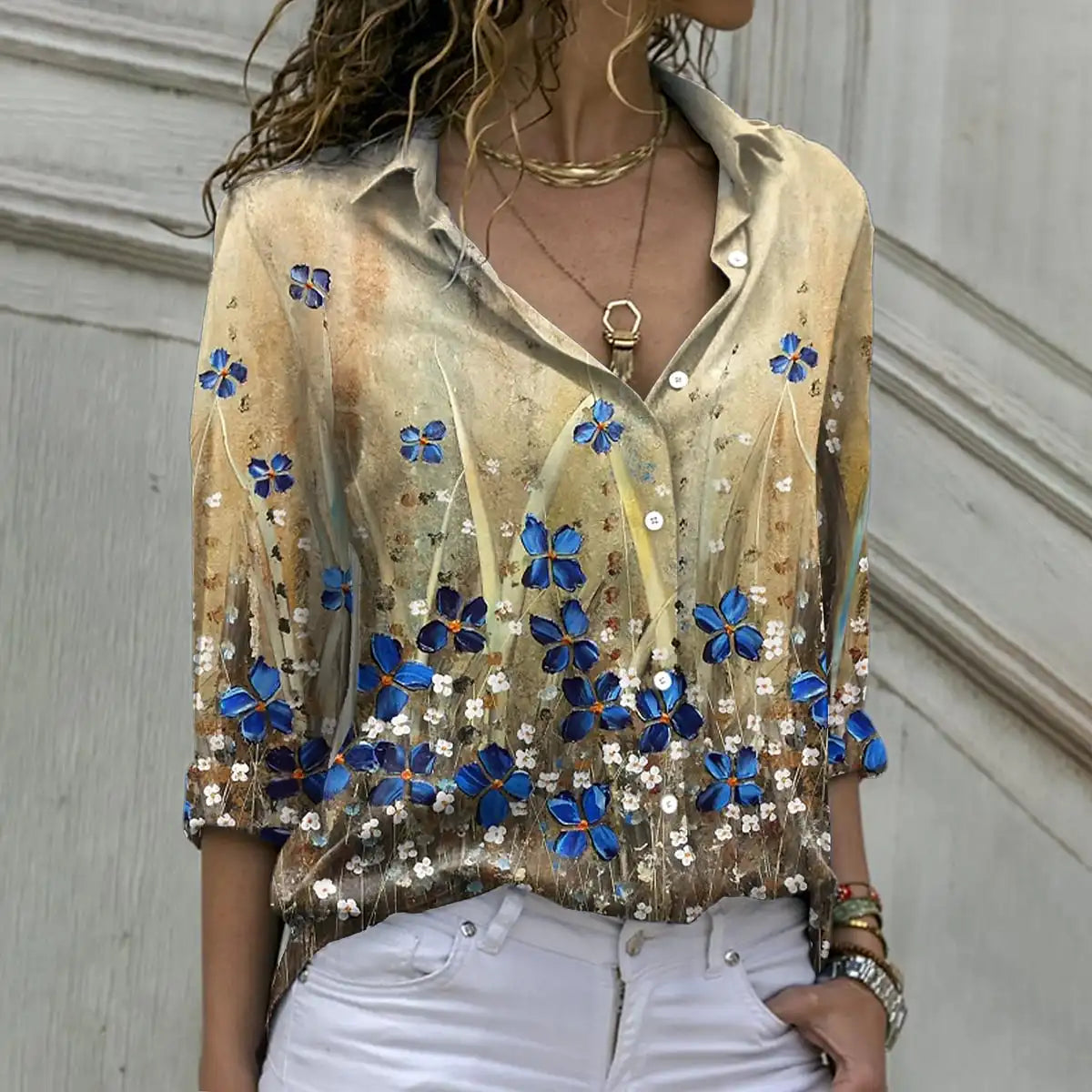 Chemise Loose Femme Manches Longues | MDN Store