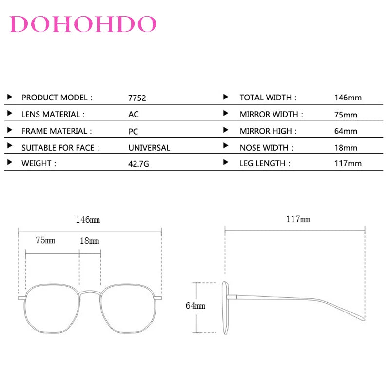 Lunettes Soleil Style Années 2000 Ample UV400 | MDN Store