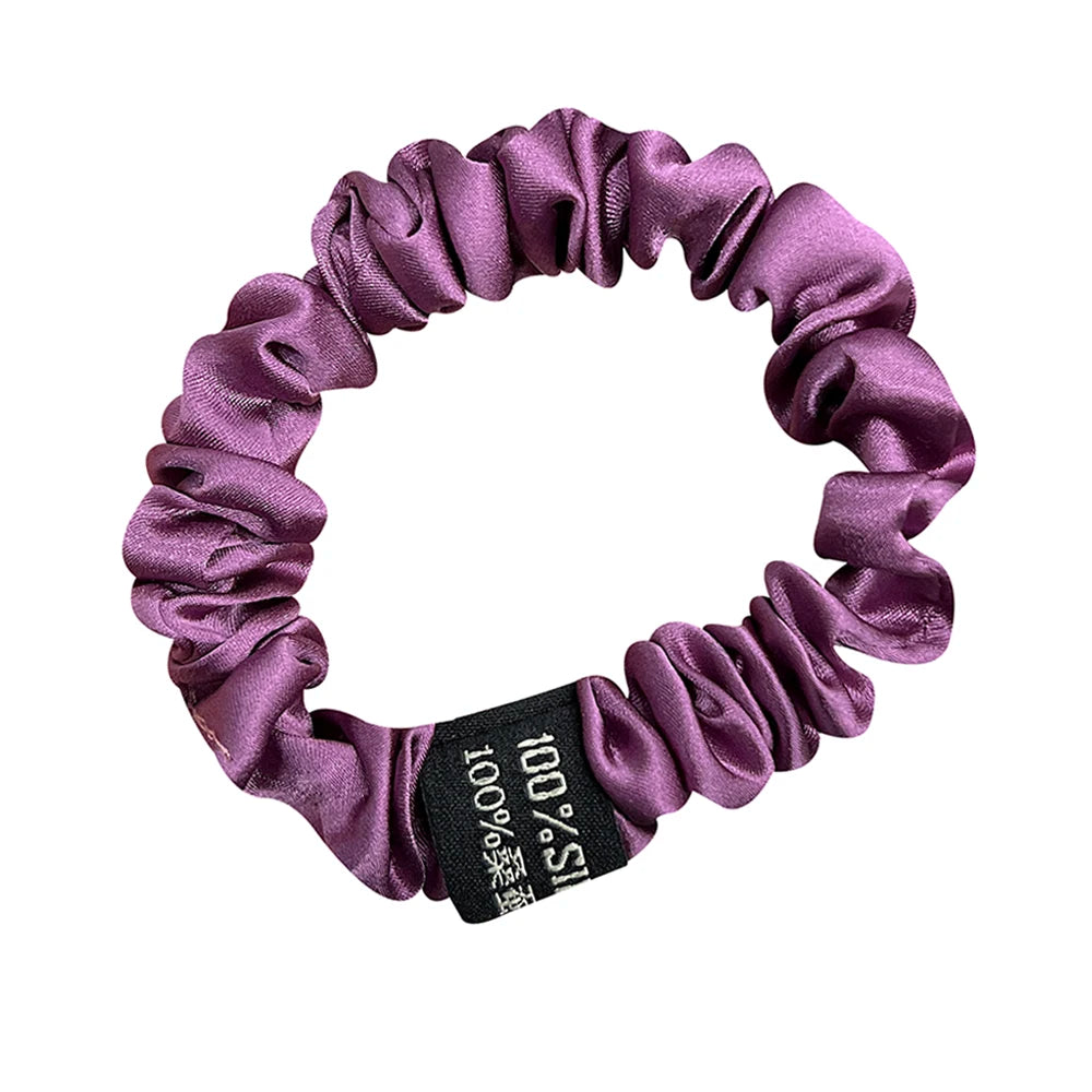 Chouchou Soie de Mûrier 100% Pure 19 Momme - Élastique Cheveux Premium | MDN Store