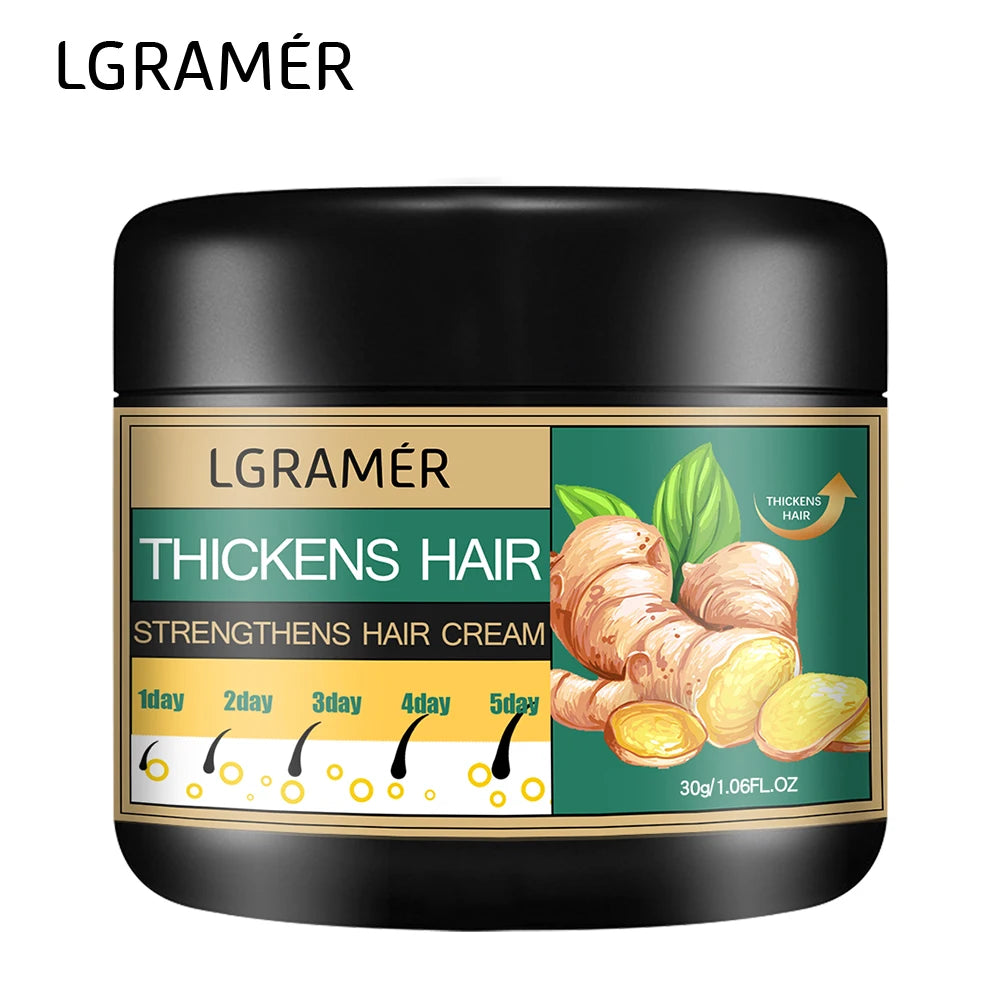 Crème Pousse Cheveux Gingembre Anti-Chute - Traitement Alopécie | MDN Store