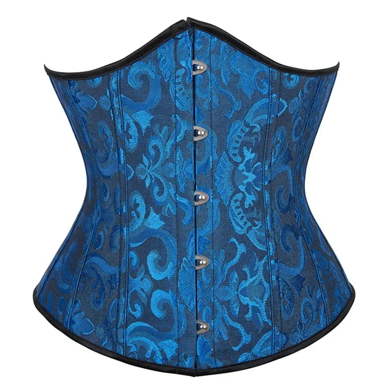 Corset Sous-Poitrine Jacquard Floral | MDN Store