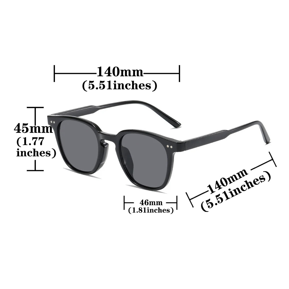 Lunettes Soleil Carré Vintage Petites | MDN Store