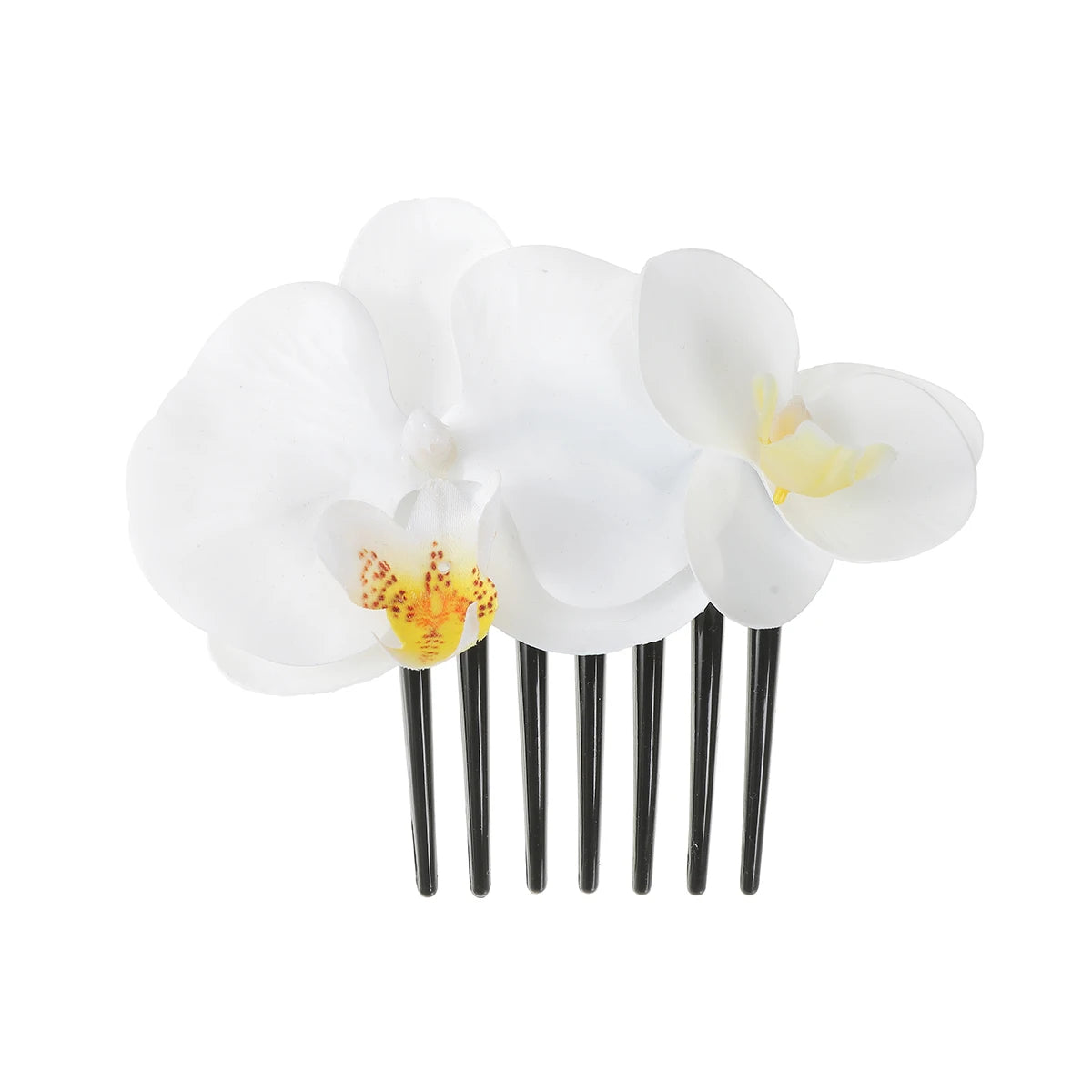 Pince Cheveux Double Rose Flanelle Boho - Barrette Fourche Élégante | MDN Store