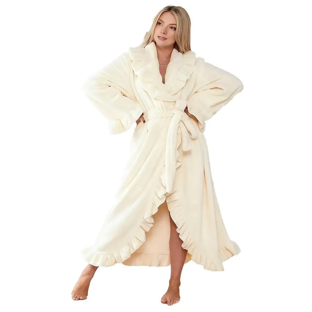 Peignoir Femme Polaire Doux Chaud | MDN Store