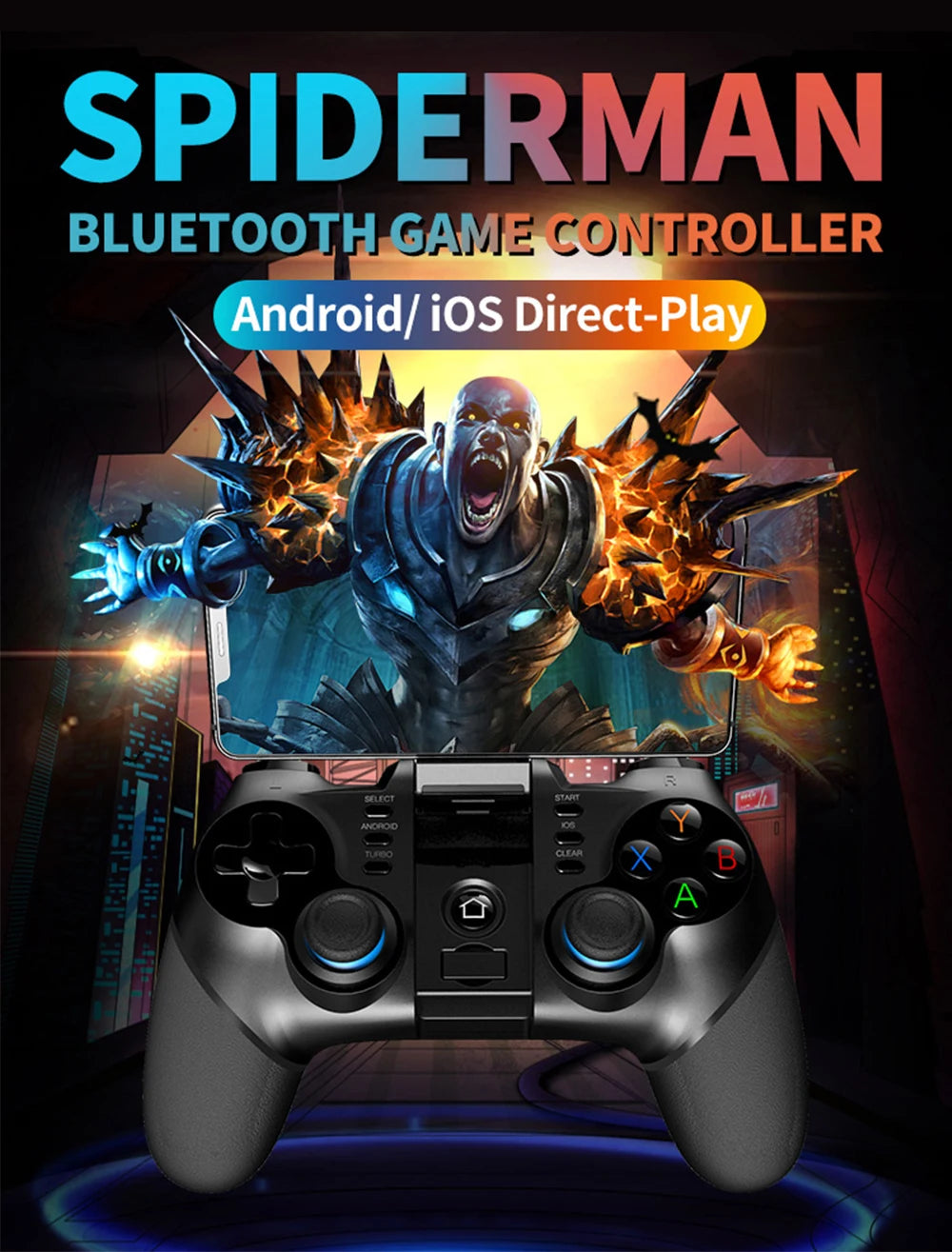 Casque VR Shinecon 10.0 - Lunettes 3D Réalité Virtuelle pour Smartphone | MDN