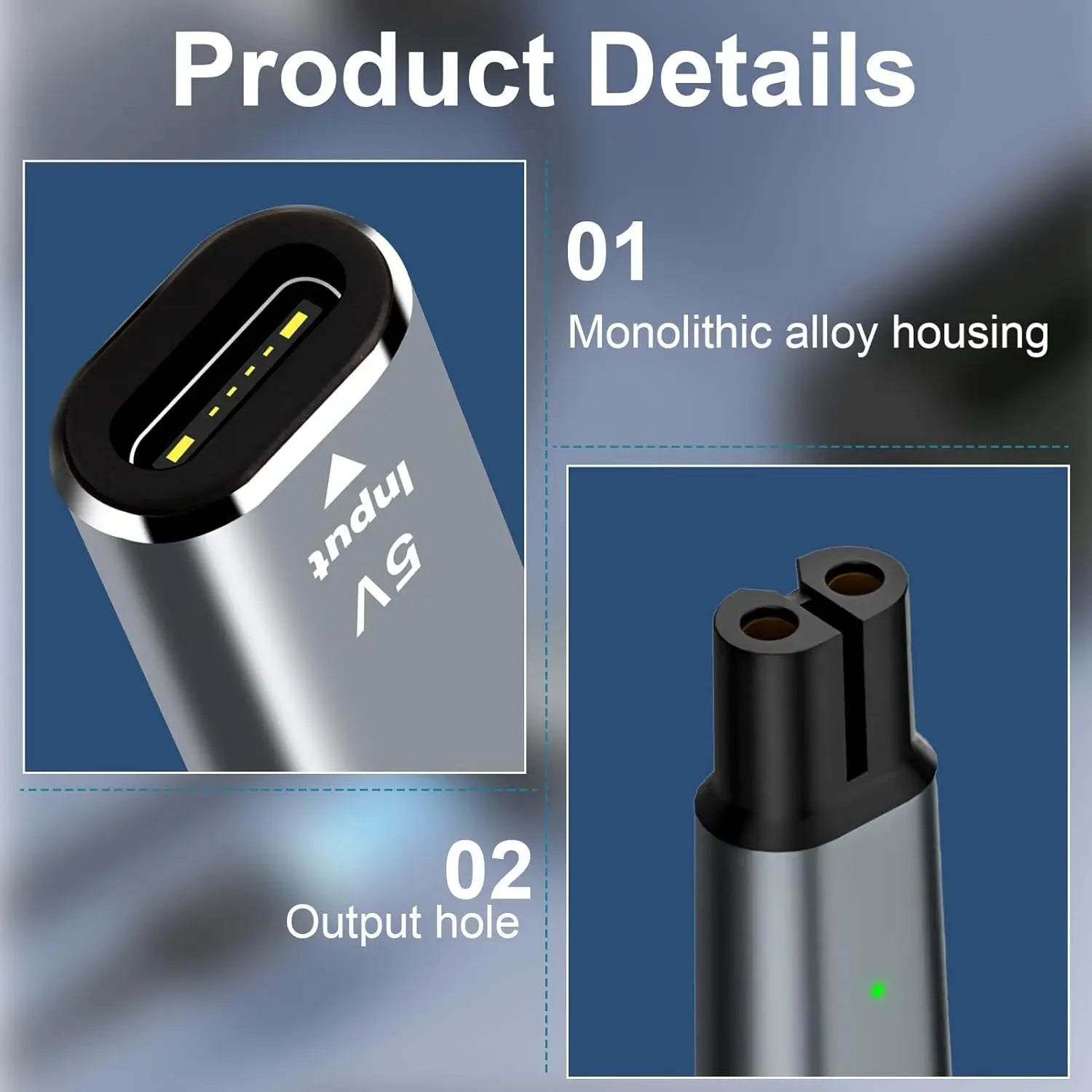 Chargeur USB-C 5V Philips OneBlade QP2724 QP2834 | MDN Store