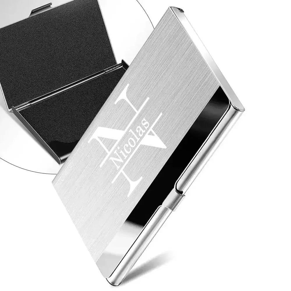 Porte-Cartes Acier Personnalisé | MDN Store