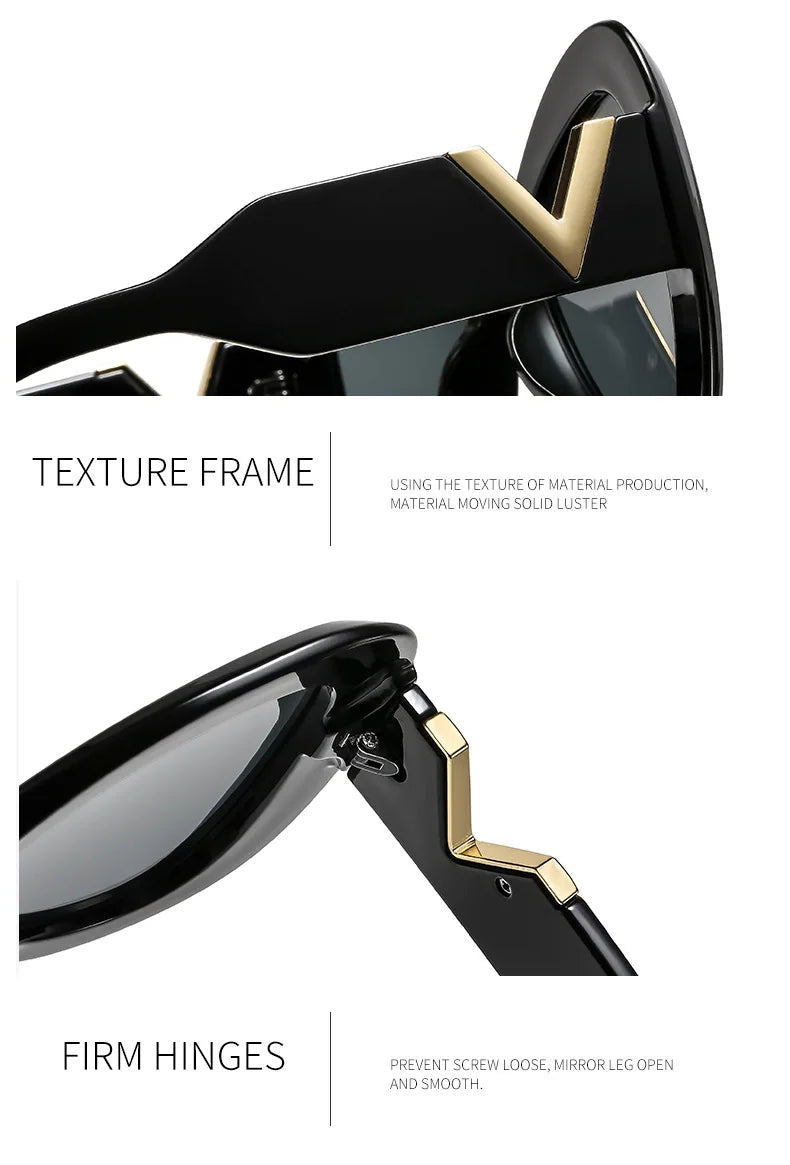Lunettes Soleil Papillon Ample UV400 | MDN Store
