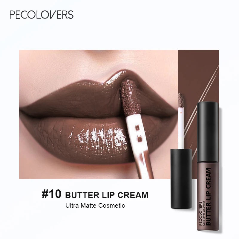 Rouge à Lèvres Liquide Imperméable 21 Couleurs Vitamine E Repulpant | MDN Store